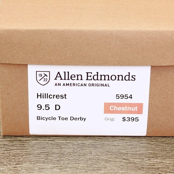 Allen Edmonds HILLCREST 9.5 D Chestnut * add $15 Cedar Trees main image 11